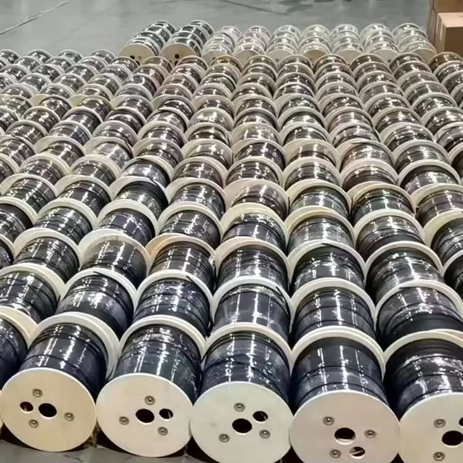 2-144 core All Dielectric Non Metallic Armored Anti rodent Glass Yarn Fiber Optic Cable