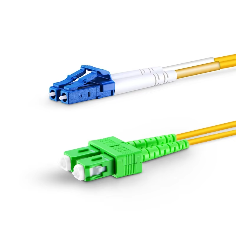 SC/APC-LC/UPC Fiber Patch Cord SM OS2 DX 2.0mm 3.0mm Fiber Optic Patch Cord