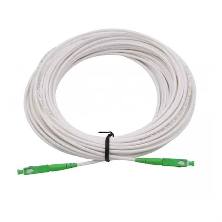 SC/APC Patch Cord Simplex 3.0MM SM 9/125MM Fiber Optic Drop Ftth Cable Patch Cord