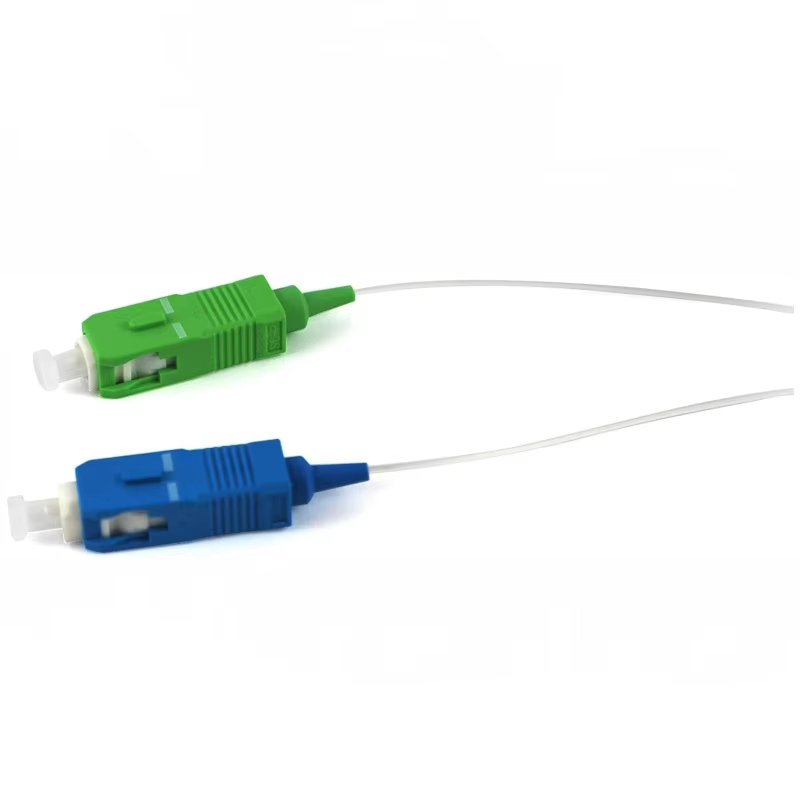 Invisible  SC to LC Fiber Patch Cord Simplex G657A1 G657A1 OS2 9/125um Single Mode Patch Cord Cable