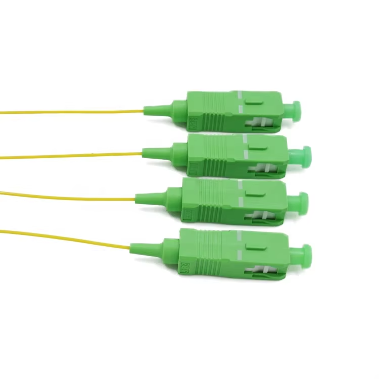 12 core SC/APC single mode Fiber pigtail