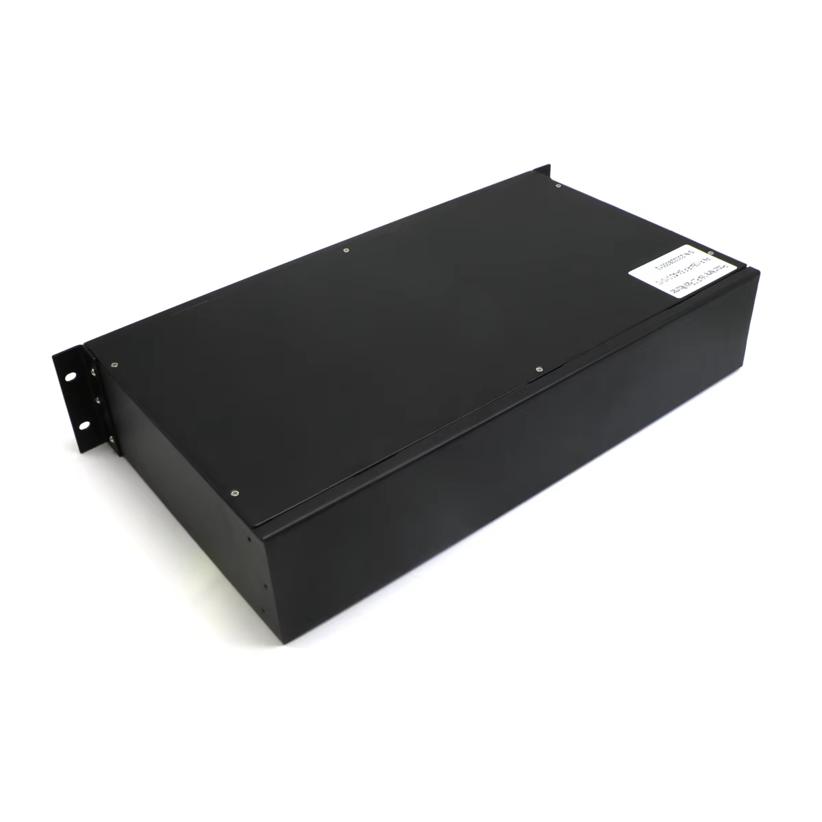 16 32 64 Ports 19 Inch PLC Splitter Rackmounted ODF Metal Black Box Fiber Optic Splitter