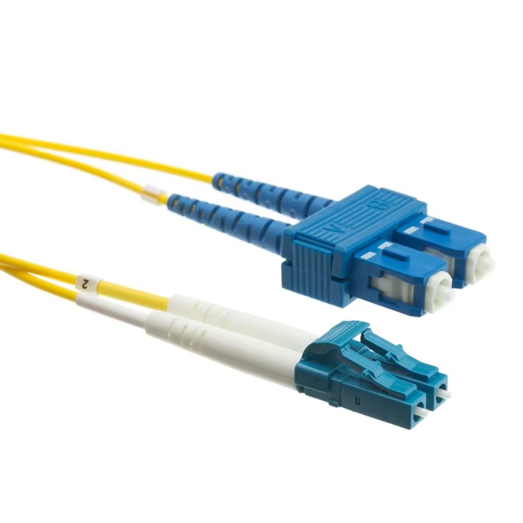 LC UPC to SC UPC Patch Cord Duplex SM OS2 Monomode Jumpers 3meter LSZH 2.0mm Fiber Optic Patch Cord