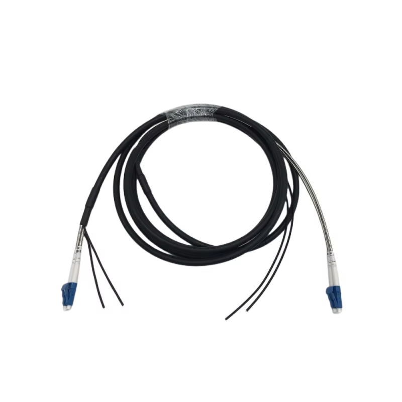 Armoured Outdoor Patch cord 2 Cores LC To LC Singlemode G657A2 550m Fiber Patch Cord