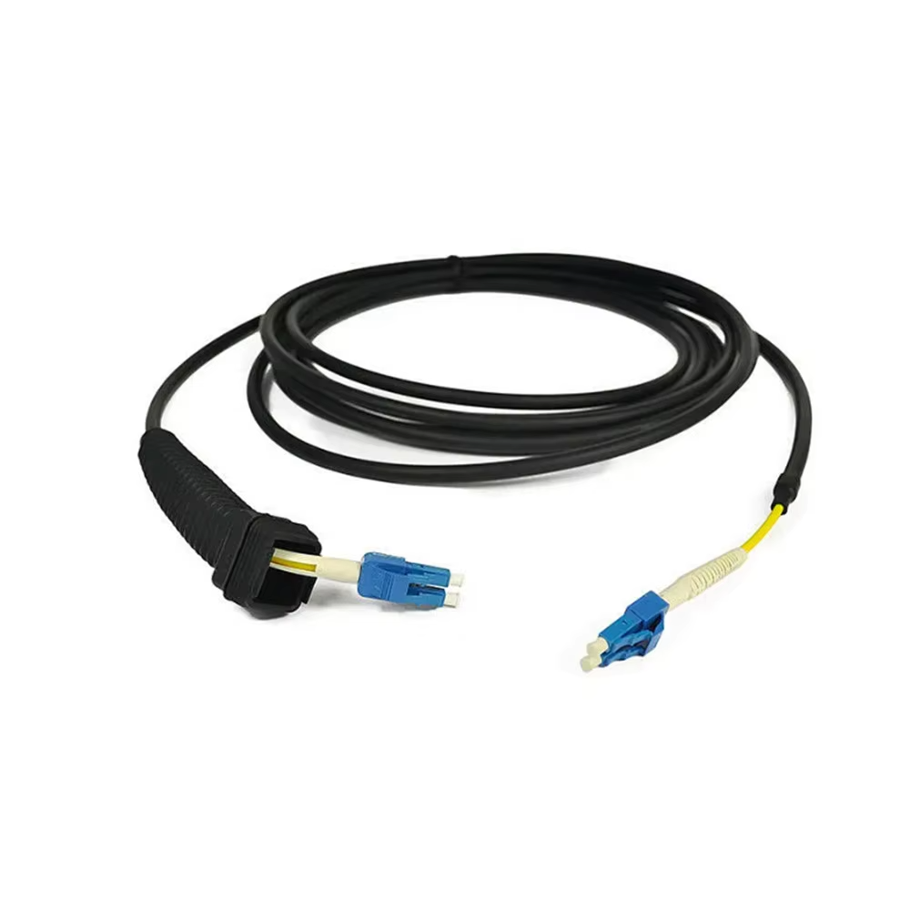 NSN Dual OS2 Outdoor Patch Cord FTTA Fiber To The Antenna Jumper 2 Cores LC to LC fiber patch cord