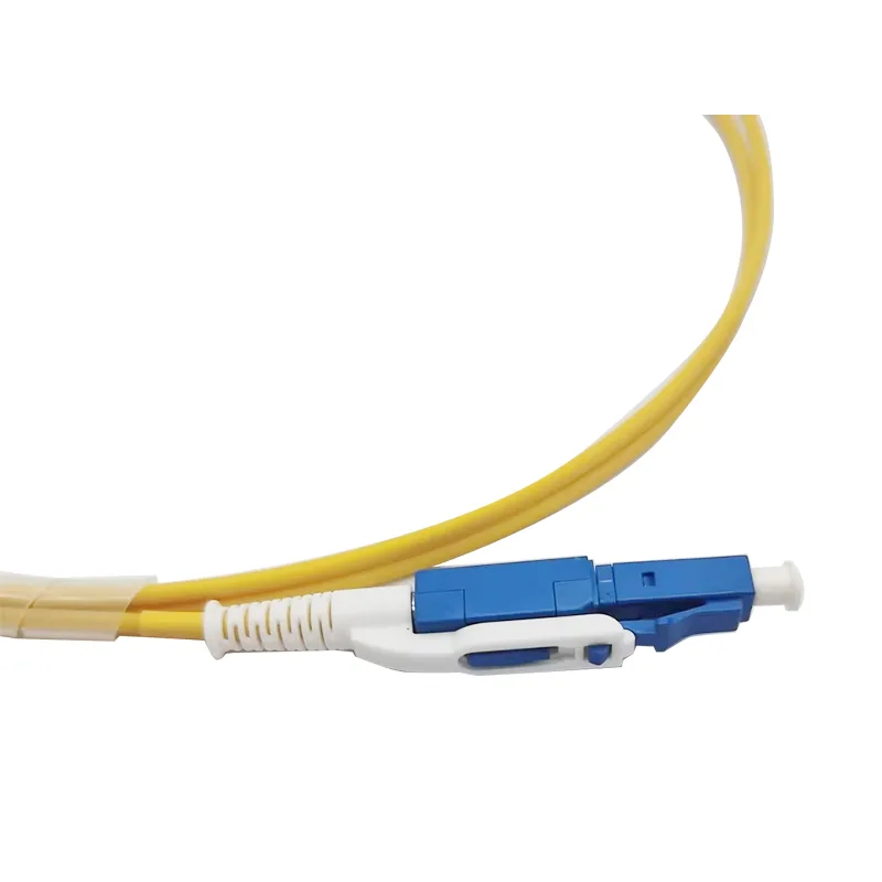 LC/UPC Patch Cord SM OS2 1core Cables SC Patchcords Simplex Lszh Push Pull Tab Fiber Patch Cord