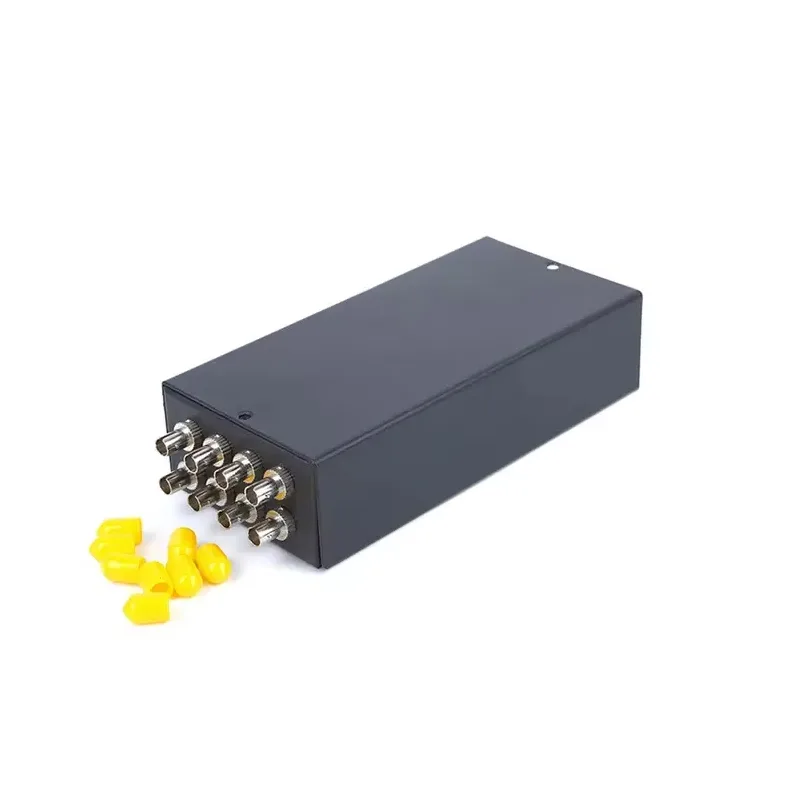 FTTH FTTB FTTX Network ST Desktop 8 Port Fiber Optic Terminal Box Wall Mounted Distribution Box
