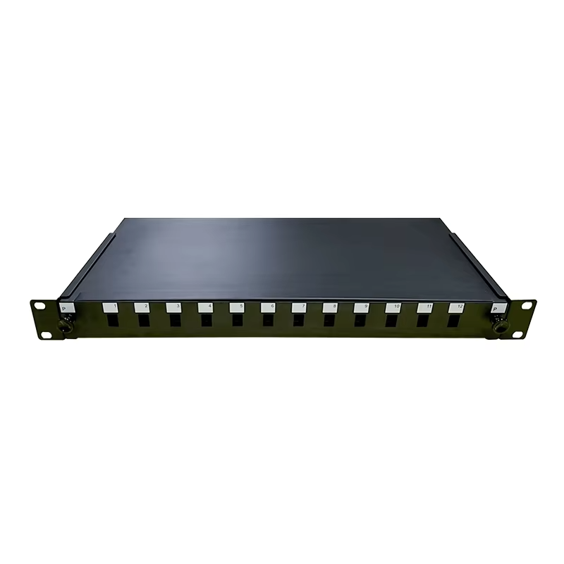 lc 12 core simplex sc connector patch panel metal fiber splice enclosures