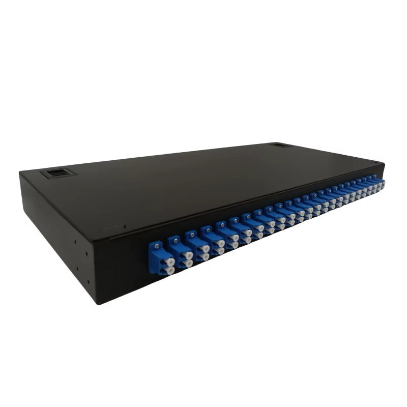 FTTH 48core 1U 19inch odf 48 port rack mount fiber patch panel
