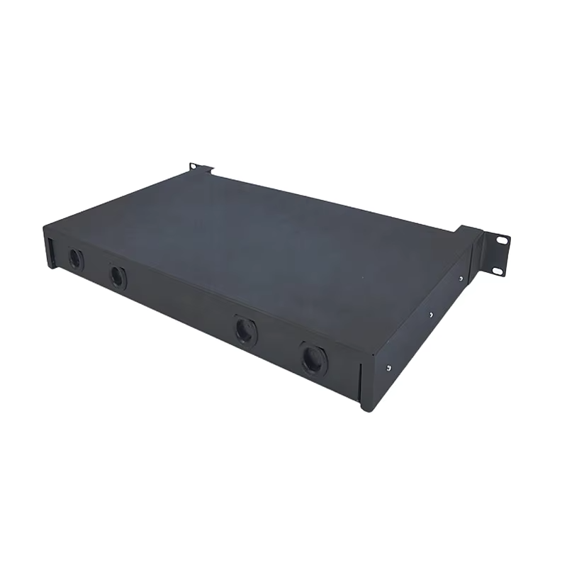 1U 19″ Odf 12 Port Fc Apc Fibre Optique ODF