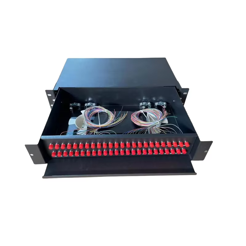 2U 48 ports ODF Optical Drawer Fiber optic Patch panel