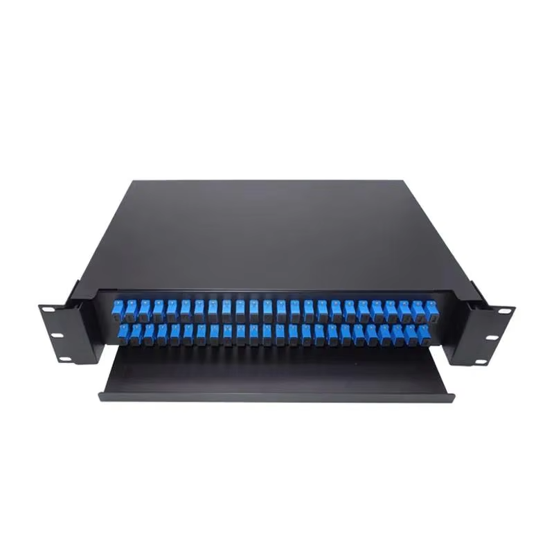 2U 48 ports ODF Optical Drawer Fiber optic Patch panel