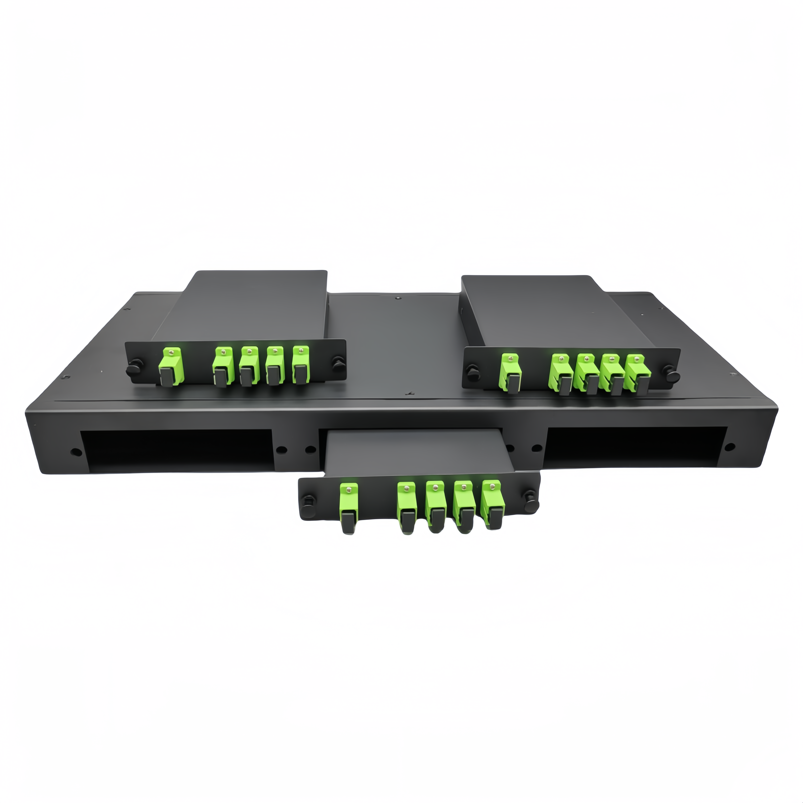 1×4 Sc/apc Lgx Module Cassette Multi-functional Rack Mount Patch Panel