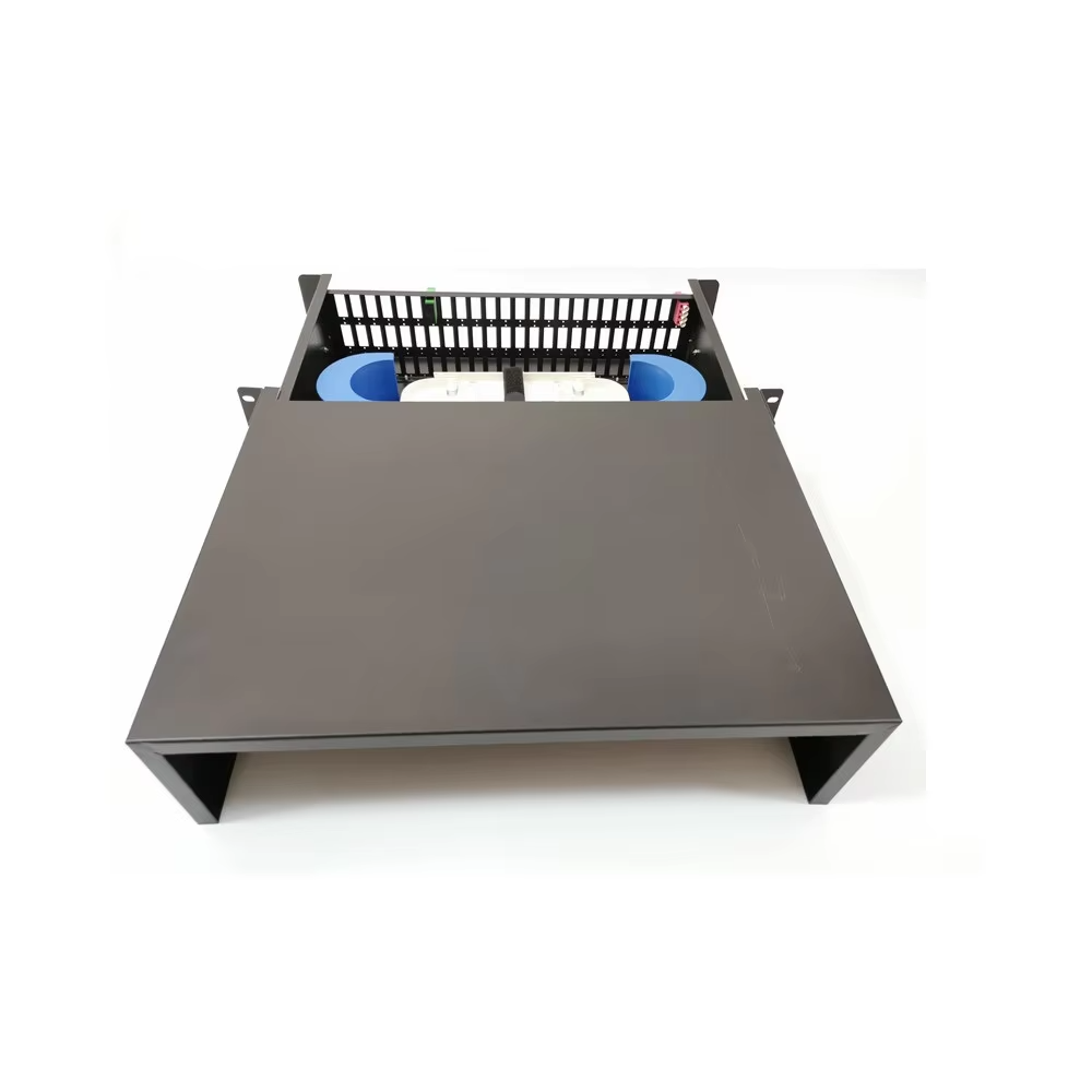 48 / 72 Ports 2u SC Simplex Fiber Optical Drawer Patch Panel
