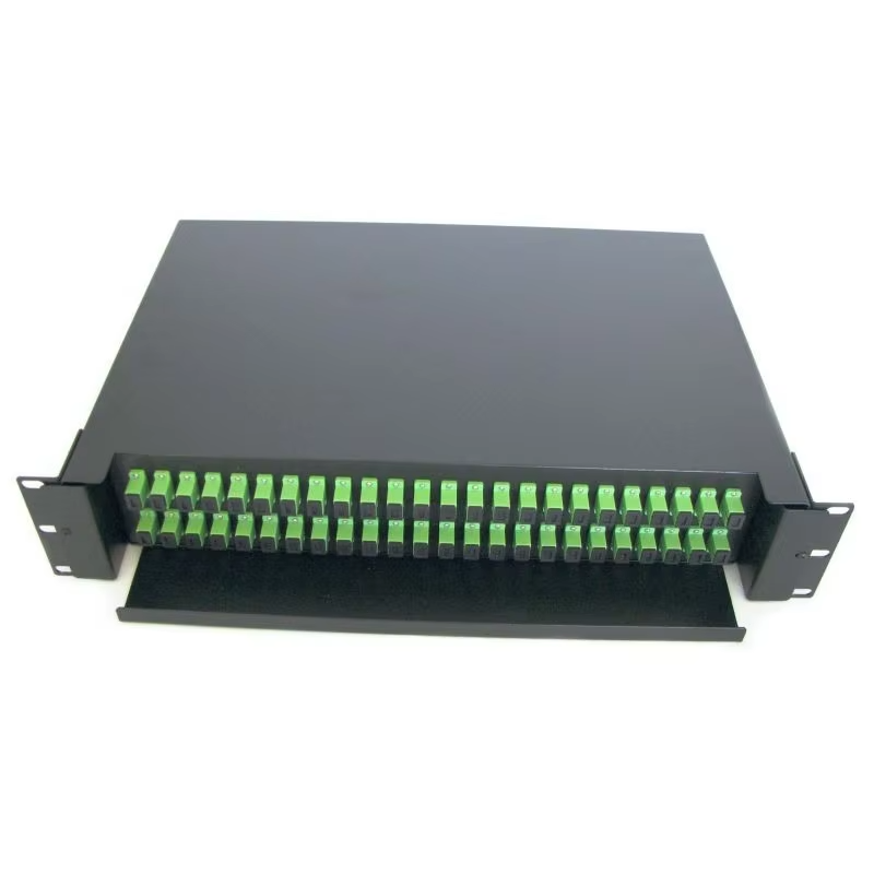 2U 48 ports ODF Optical Drawer Fiber optic Patch panel