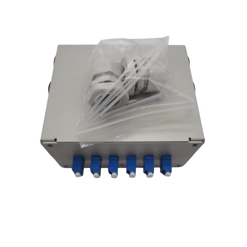 12 Core Duplex Ports LC Terminal Mounting Housing Fiber Patch Panel