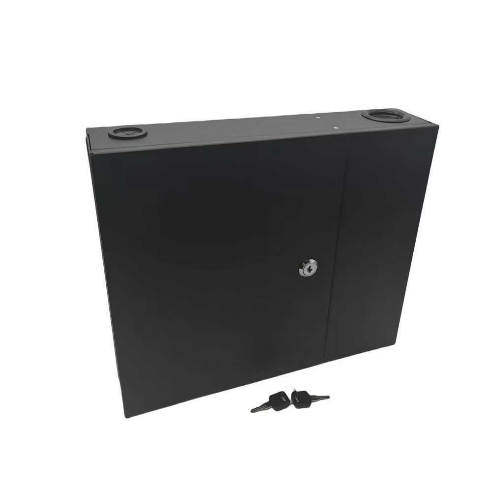 24 Couplers SC Simplex Indoor Wall Mounted Fiber Optic Distribution Box
