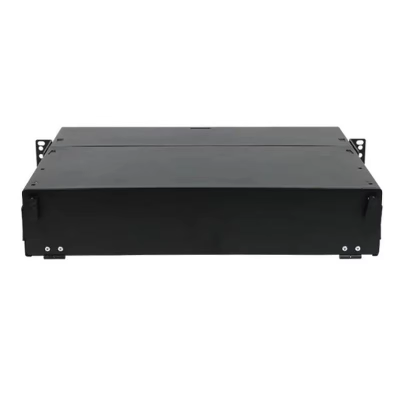 Rack Mount Fiber Enclosure 1U 2U 3U 4U Fully LGX Compatible Slide-out Tray