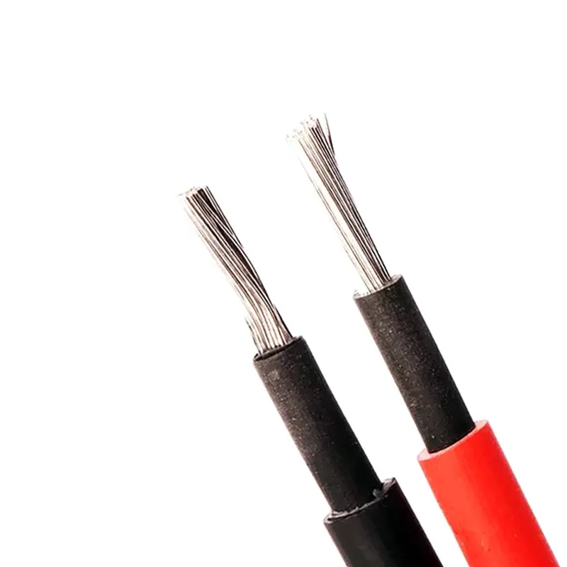 1.5KV 4mm2 Solar Cable H1Z2Z2-K PV1-F 1X6 TUV Certificate
