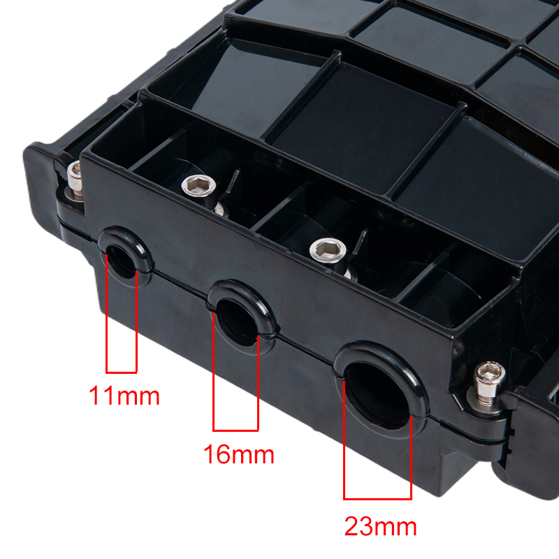ST-F003 96|144 Core Fiber Optic Closure(3 in 3 out)