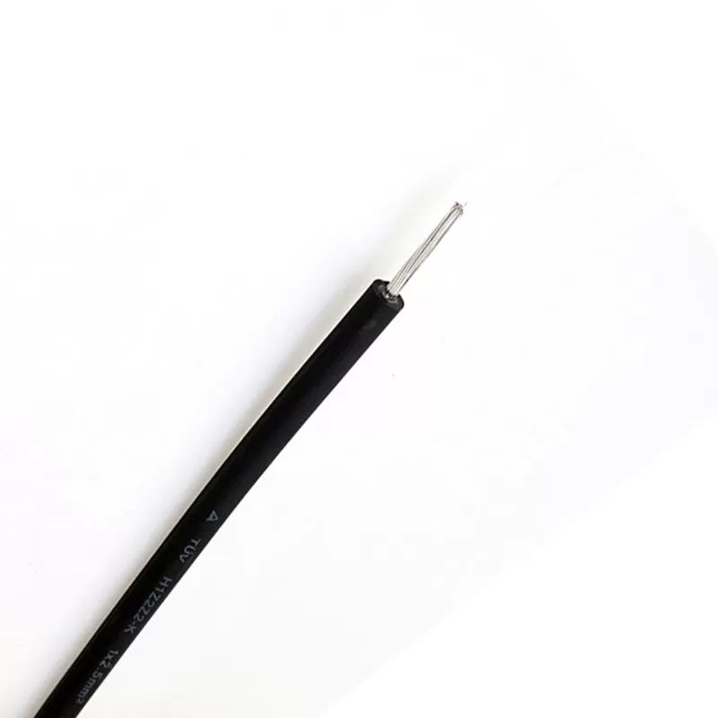 Single and double core photovoltaic cable product views
